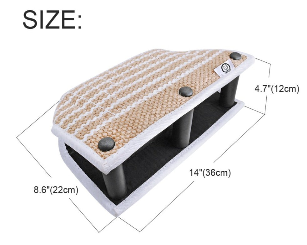 Dog Training Bite Wedge 3 Handles