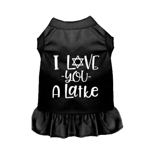 I Love You A Latke - Hanukkah Dress/ Tee