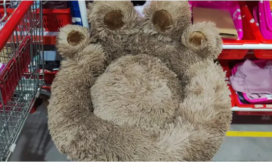 Calming Paw Bed — Plush Comfort for Everyday Rest