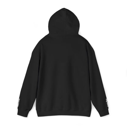 Matching Moments Bitcoin Embroidered Hoodie – Unisex Black Hooded Sweatshirt For Humans With Owner & Dog Name Customization