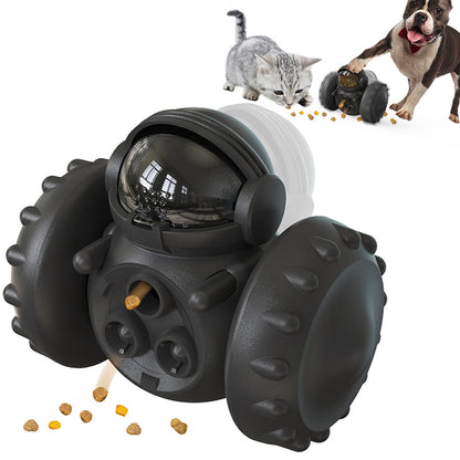 Juguete robótico inteligente para mascotas: dispensador de comida que estimula el cerebro