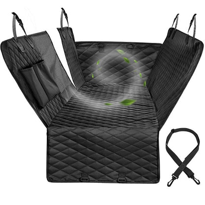 Funda impermeable de lujo para asiento de coche para perros