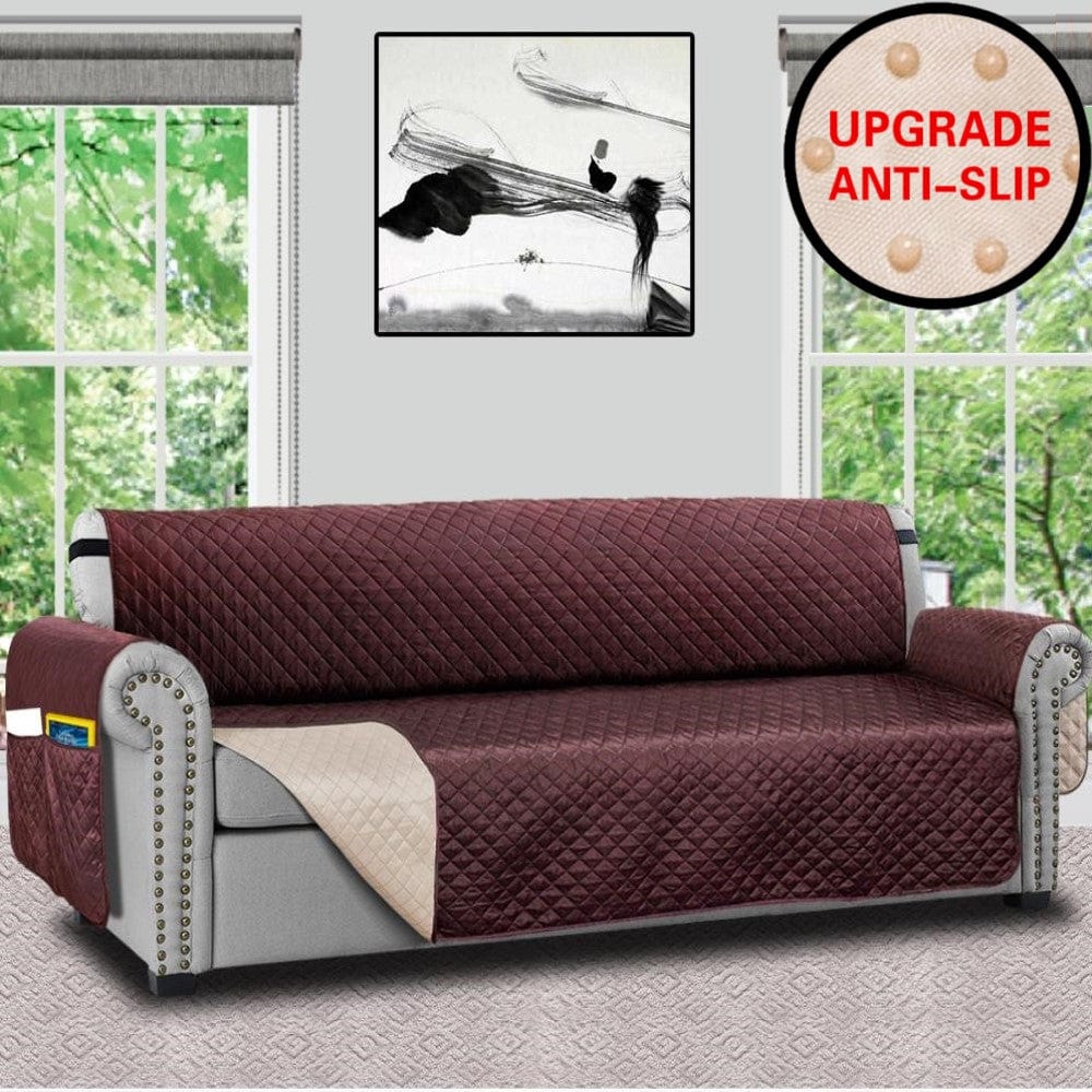 Funda de sofá impermeable y antideslizante: protector acolchado esencial para muebles
