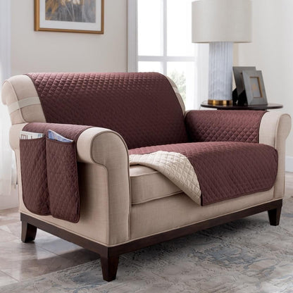 Funda de sofá impermeable y antideslizante: protector acolchado esencial para muebles