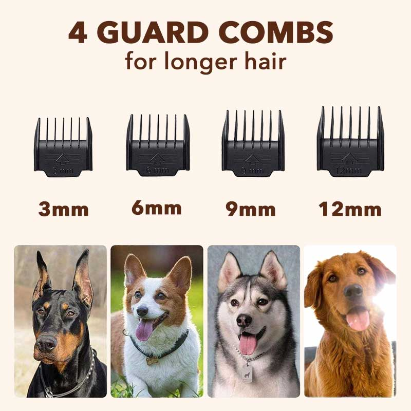 El kit de regalo profesional de peluquería canina multiusos más silencioso del mundo