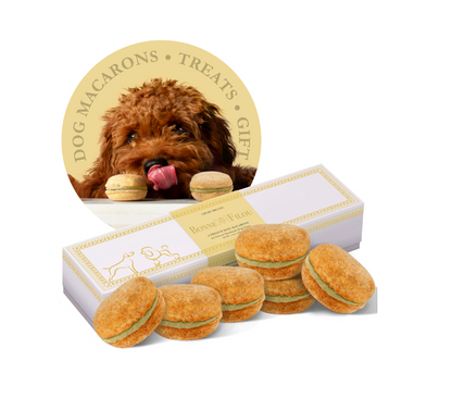 狗马卡龙（12 种口味）Bonne et Filou