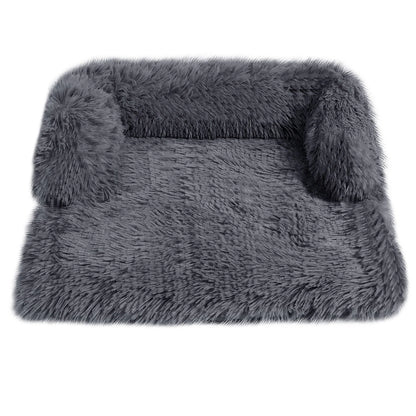 Sofá cama de felpa ultra relajante para perros