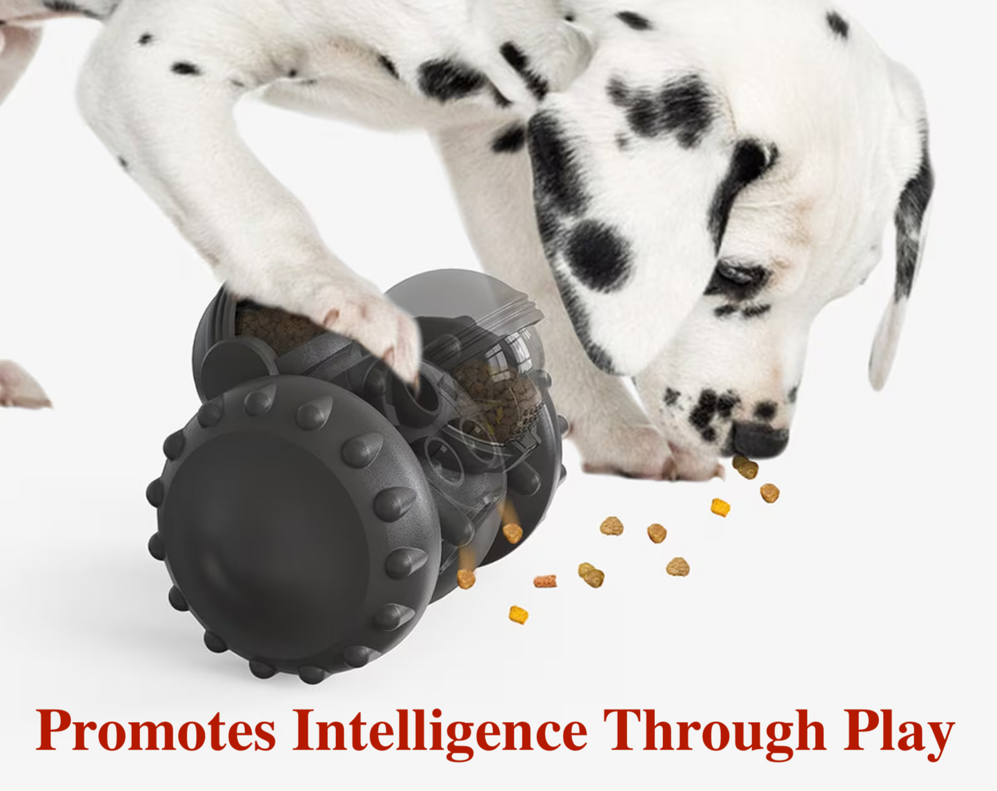 Juguete robótico inteligente para mascotas: dispensador de comida que estimula el cerebro