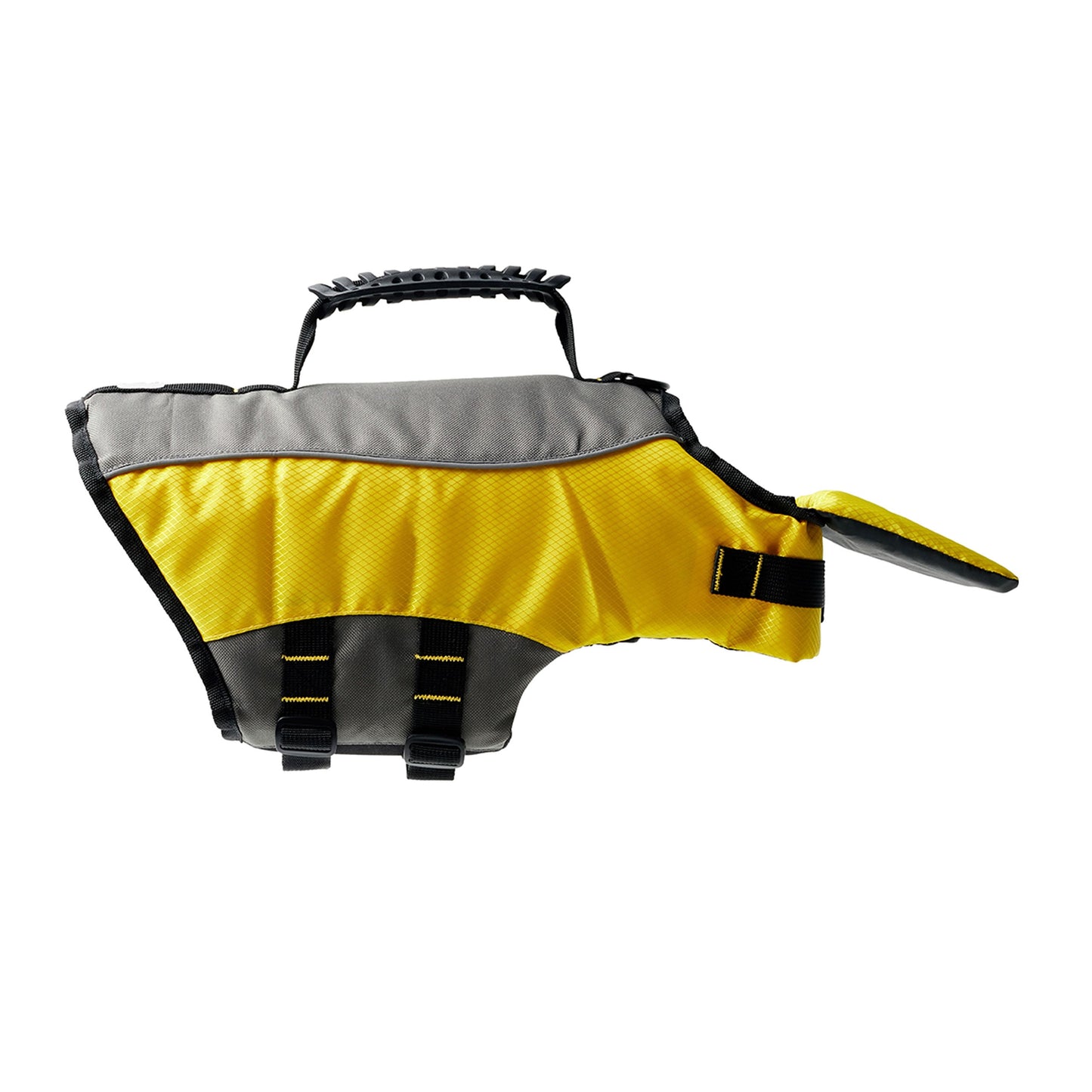 Chaleco salvavidas amarillo para perros 