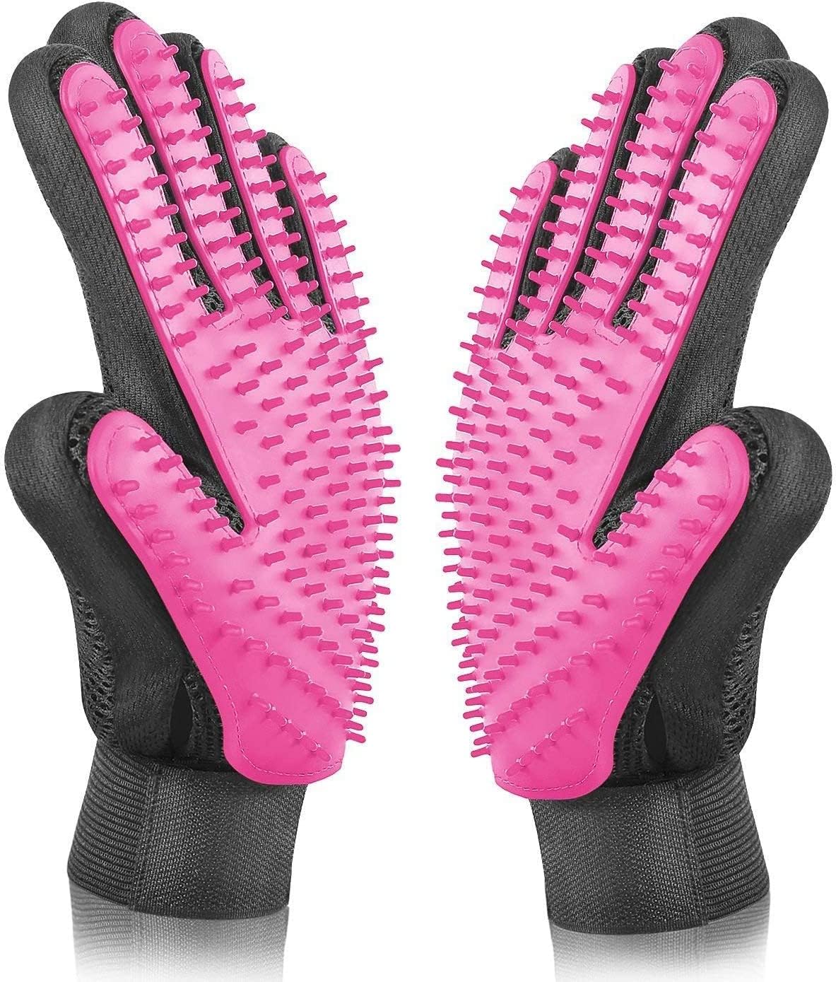 Guantes suaves para el cuidado de mascotas que eliminan el pelo suelto