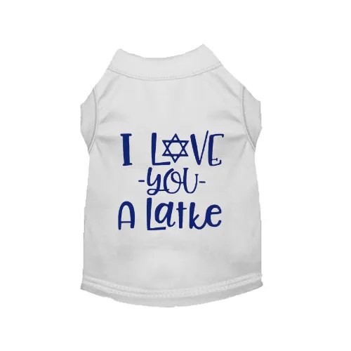 I Love You A Latke - Hanukkah Dress/ Tee