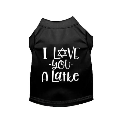 I Love You A Latke - Hanukkah Dress/ Tee