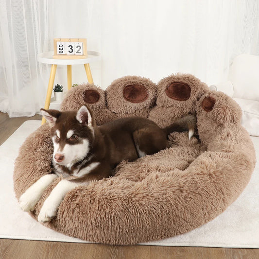 Calming Paw Bed — Plush Comfort for Everyday Rest