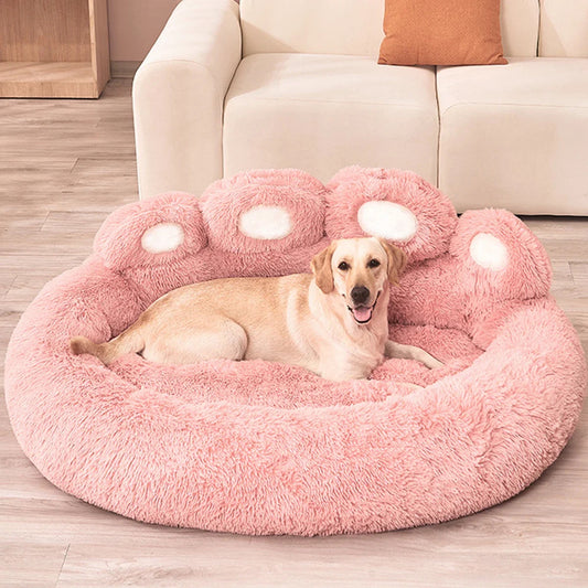 Calming Paw Bed — Plush Comfort for Everyday Rest