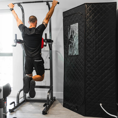Private Portable Full-Body Steam Sauna — At-Home Resort-Like Heat Therapy