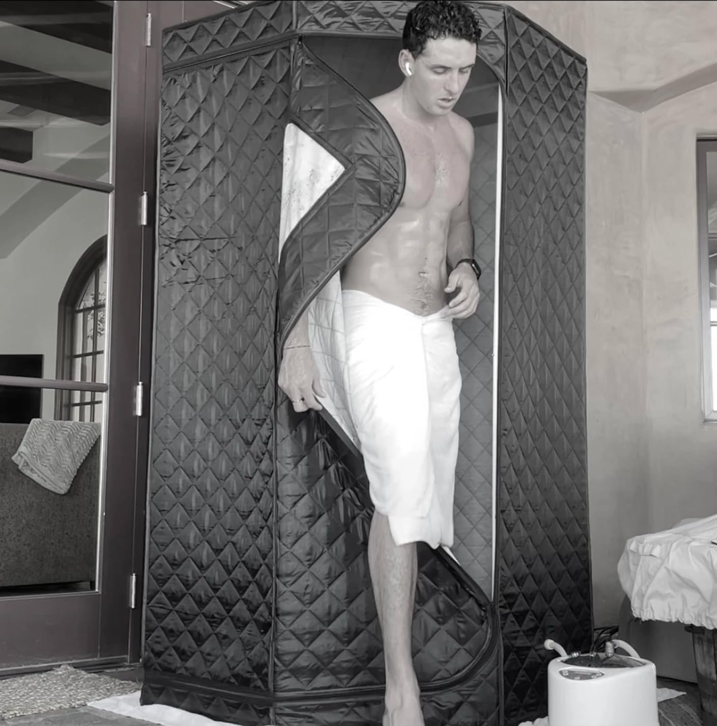 Private Portable Full-Body Steam Sauna — At-Home Resort-Like Heat Therapy