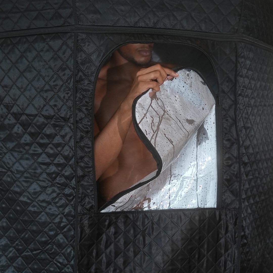 Private Portable Full-Body Steam Sauna — At-Home Resort-Like Heat Therapy