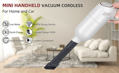 Cordless Handheld Auto Mini Powerful Fur Baby Vacuum Cleaner
