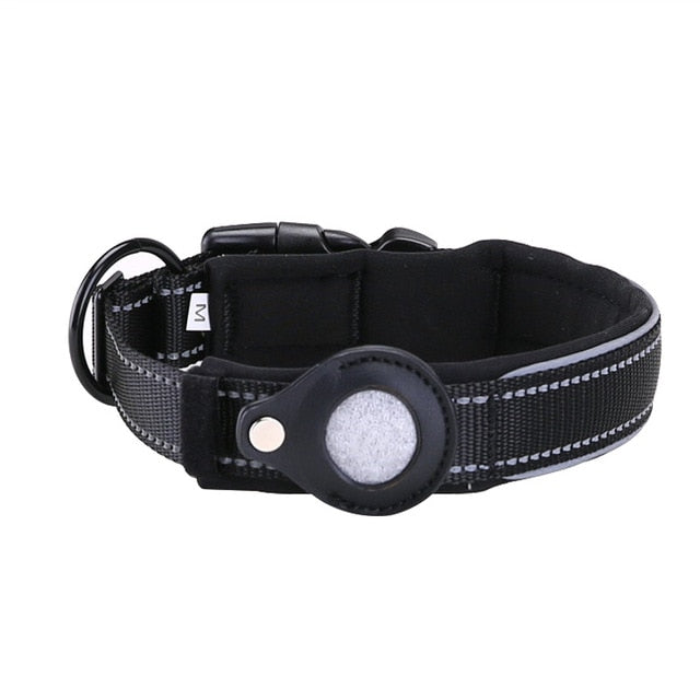 Dispositivo antipérdida AirTag 2 en 1 y collar impermeable para perros