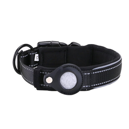Dispositivo antipérdida AirTag 2 en 1 y collar impermeable para perros
