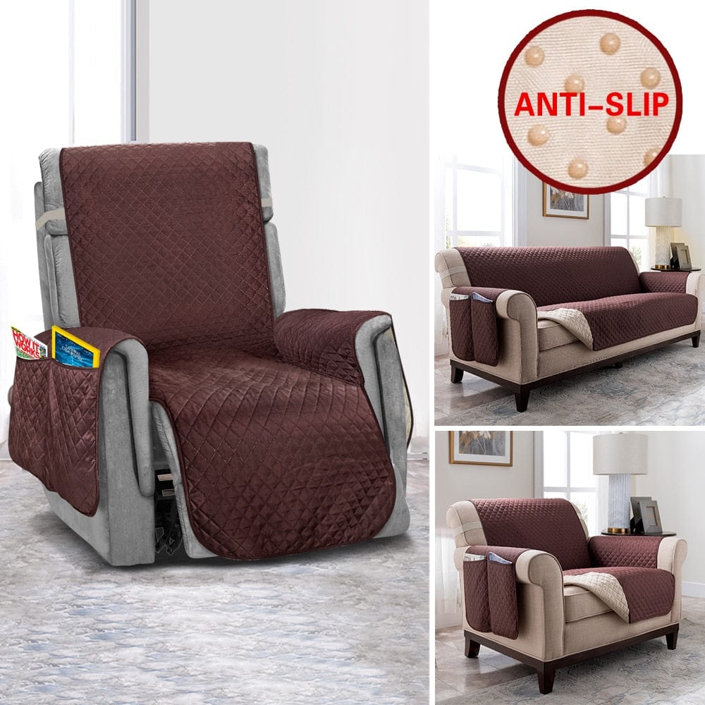 Funda de sofá impermeable y antideslizante: protector acolchado esencial para muebles