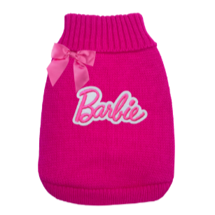 Fancy Barbie Knit Dog Sweater
