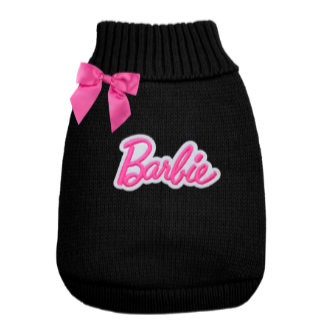 Fancy Barbie Knit Dog Sweater