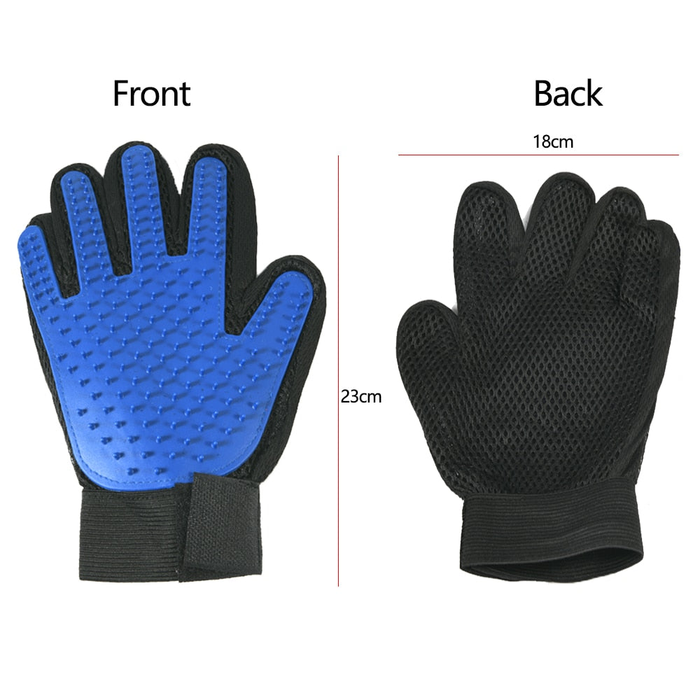 Guantes suaves para el cuidado de mascotas que eliminan el pelo suelto