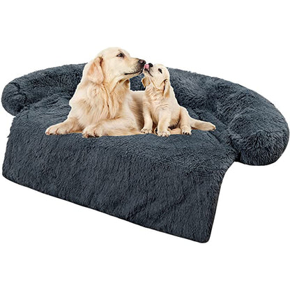 Sofá cama de felpa ultra relajante para perros