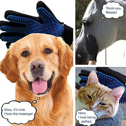 Guantes suaves para el cuidado de mascotas que eliminan el pelo suelto